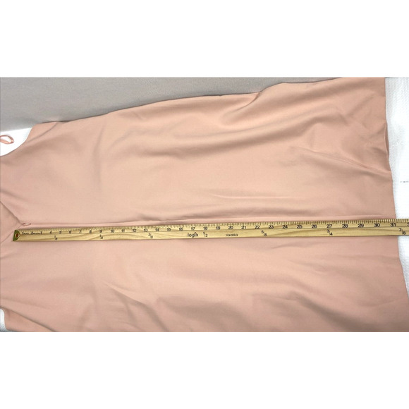 Marina Dress Womens Size 16 Pink Sleeveless Ruched Ruffle Special Occasion Party - Picture 6 of 10